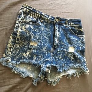 Gogo Star High Rise Jean Shorts
